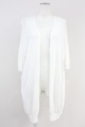 axes femme / ロングカーディガン  アイボリー T-25-05-16-021-AX-TO-SA-ZT