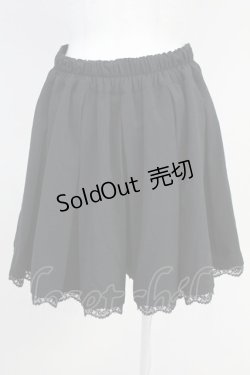 画像2: axes femme / コルセット2WAYキュロット  黒 T-25-05-16-040-AX-PA-SA-ZI