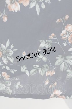 画像5: axes femme POETIQUE / ドロップショルダーフリルブラウス  ネイビー T-25-05-16-005-AX-BL-SA-ZI