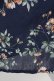 画像5: axes femme POETIQUE / ドロップショルダーフリルブラウス  ネイビー T-25-05-16-005-AX-BL-SA-ZT (5)