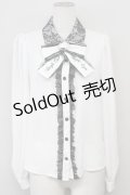 Ank Rouge / レース配色BL M ホワイト T-25-05-18-001-CA-BL-SA-ZT