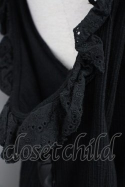 画像2: Ank Rouge / オフショルテレコトップス M ブラック T-25-05-18-008-CA-TO-SA-ZT