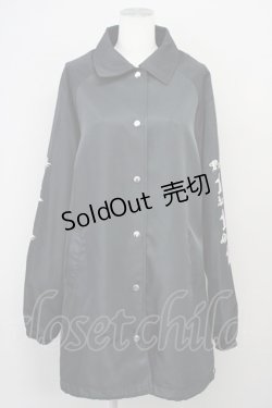 画像1: 【SALE】Jamie エーエヌケー / コーチジャケット M ブラック T-25-05-18-009-LO-JA-SA-ZT260