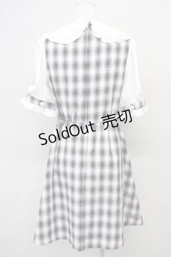 画像2: 【SALE】Ank Rouge / ハートボタンチェックワンピース M ピンク T-25-05-18-011-CA-OP-SA-ZT260