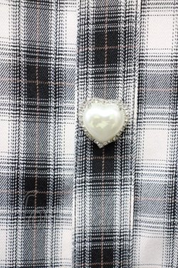 画像4: Ank Rouge / ハートボタンチェックワンピース M ピンク T-25-05-18-011-CA-OP-SA-ZT260