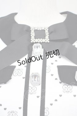 画像3: Ank Rouge / モノグラムドーリーワンピース M ホワイト T-25-05-18-012-CA-OP-SA-ZT