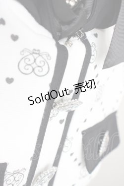 画像4: Ank Rouge / モノグラムドーリーワンピース M ホワイト T-25-05-18-012-CA-OP-SA-ZT