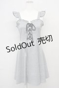 Ank Rouge / 千鳥柄レースアップジャンスカ M ブラック T-25-05-18-013-CA-OP-SA-ZT