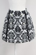 Ank Rouge / レースツイードスカート M ブラック T-25-05-23-017-CA-SK-SA-ZT