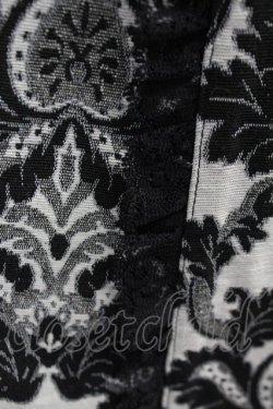 画像3: Ank Rouge / レースツイードスカート M ブラック T-25-05-23-017-CA-SK-SA-ZT094