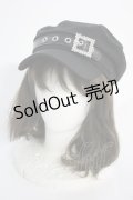 Ank Rouge / キャスケット  ブラック T-25-05-23-022-CA-AC-SA-ZT