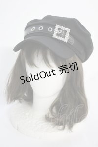 Ank Rouge / キャスケット  ブラック T-25-05-23-022-CA-AC-SA-ZT
