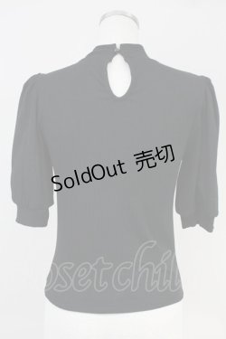 画像2: Ank Rouge / ハートあきテレコトップス M ブラック T-25-05-23-001-CA-TO-SA-ZT370
