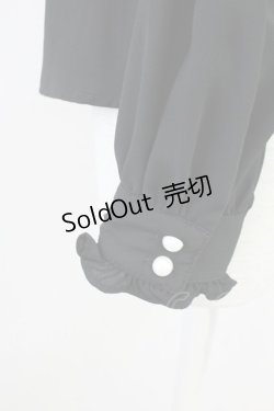 画像3: Ank Rouge / ラッセルレース&ビジューボタンブラウス M ブラック T-25-05-23-007-CA-BL-SA-ZT370