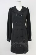 Ank Rouge / セーラーワンピース M ブラック T-25-05-23-012-CA-OP-SA-ZT