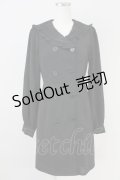 Ank Rouge / セーラーワンピース M ブラック T-25-05-23-012-CA-OP-SA-ZT094