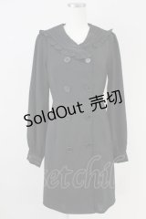 Ank Rouge / セーラーワンピース M ブラック T-25-05-23-012-CA-OP-SA-ZT094
