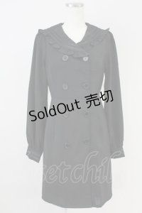 Ank Rouge / セーラーワンピース M ブラック T-25-05-23-012-CA-OP-SA-ZT094