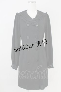 画像1: Ank Rouge / セーラーワンピース M ブラック T-25-05-23-012-CA-OP-SA-ZT094