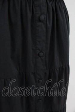 画像5: Ank Rouge / パールリボンティアードロングワンピース M ブラック T-25-05-23-013-CA-OP-SA-ZT094