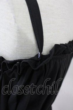 画像7: Ank Rouge / パールリボンティアードロングワンピース M ブラック T-25-05-23-013-CA-OP-SA-ZT094