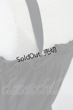画像7: 【SALE】Ank Rouge / パールリボンティアードロングワンピース M ブラック T-25-05-23-013-CA-OP-SA-ZT094