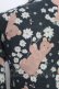 画像4: Jane Marple / くまマーガレットハイネックZIPトップス  黒ＸブラウンＸ白 T-25-06-06-021-JM-TO-SA-ZT