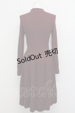 画像2: Jane Marple / スワンレイクのワンピース M ボルドー T-25-06-06-023-JM-OP-SA-ZT