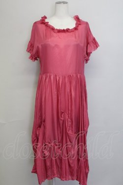 画像9: Jane Marple Dans Le Salon / Speaking Flowerのワンピース M ピンク T-25-06-06-024-JM-OP-SA-ZT435