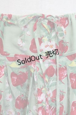 画像4: Jane Marple / ストロベリースカート  グリーン T-25-06-06-029-JM-SK-SA-ZT
