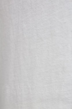 画像4: Jane Marple / ロゴプリント半袖カットソー  白Ｘブラウン T-25-06-06-004-JM-TO-SA-ZT