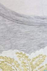 画像6: Jane Marple / 額縁プリントノースリーブカットソー  グレーＸ白 T-25-06-06-011-JM-TO-SA-ZT129 (6)