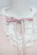 画像4: Jane Marple / ハイネックレース別珍リボンカットソー  ピンク T-25-06-06-013-JM-TO-SA-ZT