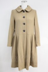 Jane Marple / 裾フレアーコート  ベージュ T-25-06-09-001-JM-CO-SA-ZT-C003