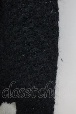 画像7: Emily Temple cute / フリルニットカーディガン  黒 T-25-06-09-020-ET-TO-SA-ZT019