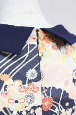 画像6: SERAPHIM / 花舞ワンピース  黒Ｘアイボリー T-25-06-09-022-LO-OP-SA-ZT140 (6)