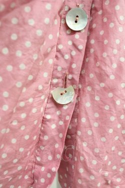 画像6: Jane Marple Dans Le Salon / ドットノースリーブワンピース M ピンクＸ白 T-25-06-09-026-JM-OP-SA-ZT139