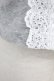 画像6: Jane Marple Dans Le Salon / フロントレース半袖カーディガン  グレーＸ白 T-25-06-09-008-JM-TO-SA-ZT
