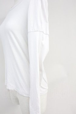 画像3: Jane Marple / 無地カットソー  ホワイトグレー T-25-06-09-009-JM-TO-SA-ZT018