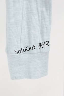 画像4: Jane Marple / フロントサテンリボンデザインカーディガン  サックスＸグレー T-25-06-09-012-JM-TO-SA-ZT019