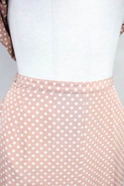 画像7: PINK HOUSE / ドット柄フリルリボンセットアップ  ピンク T-25-06-16-012-LO-BL-SA-ZT247