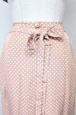 画像9: PINK HOUSE / ドット柄フリルリボンセットアップ  ピンク T-25-06-16-012-LO-BL-SA-ZT247 (9)
