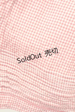 画像4: PINK HOUSE / ギンガムチェック梯子レーススカート  レッド T-25-06-16-018-LO-SK-SA-ZT251