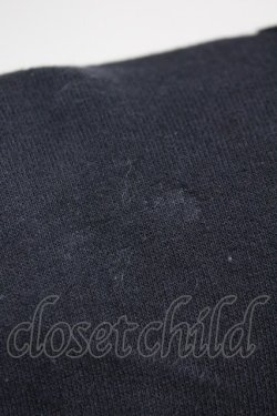 画像9: INGEBORG / 金ボタンジャケット風カットカーディガン  ブラック T-25-06-16-004-LO-OP-SA-ZT268