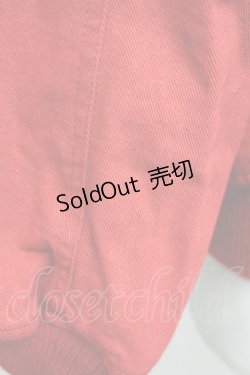 画像12: PINK HOUSE / Pワッペン&ビッグPプリントブルゾン  レッド T-25-06-16-008-LO-JA-SA-ZT259