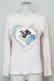画像1: Nile Perch / スノーホワイトパッチ長袖Tシャツ 150 ピンク T-25-06-21-007-LO-TS-SA-ZT (1)