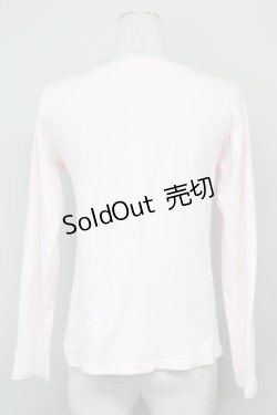 画像2: Nile Perch / スノーホワイトパッチ長袖Tシャツ 150 ピンク T-25-06-21-007-LO-TS-SA-ZT373