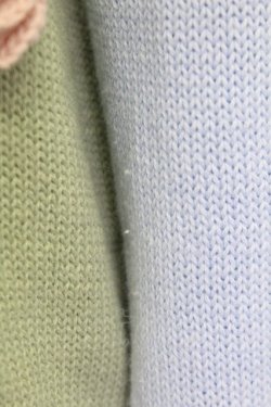 画像9: PINK HOUSE / まきばのひつじ柄ニットカーディガン  青 T-25-06-23-004-LO-TO-SA-ZI