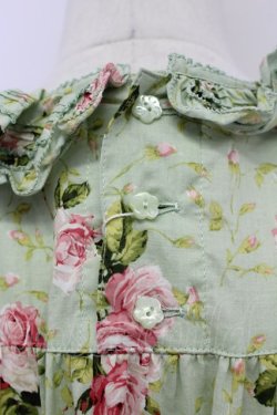 画像3: PINK HOUSE / ブロッサムローズプリントミディワンピース  ハッカ T-25-06-23-005-LO-OP-SA-ZT
