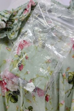 画像4: PINK HOUSE / ブロッサムローズプリントミディワンピース  ハッカ T-25-06-23-005-LO-OP-SA-ZT
